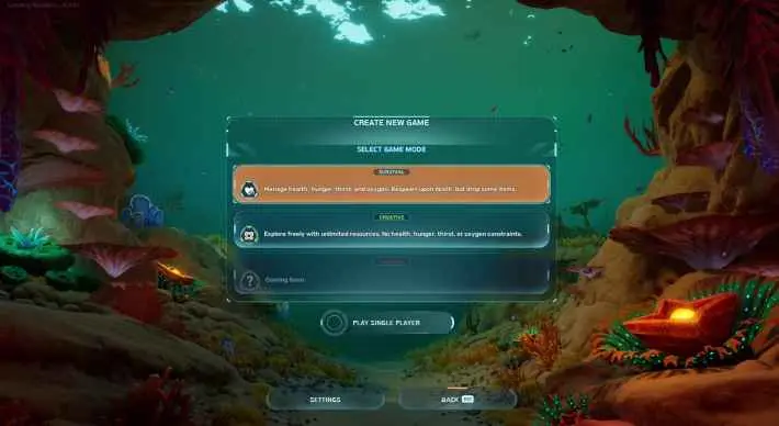 Creative Mode