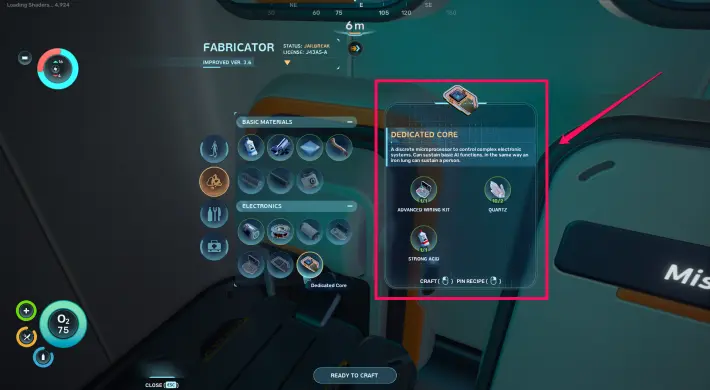 Craft Dedicated Core
