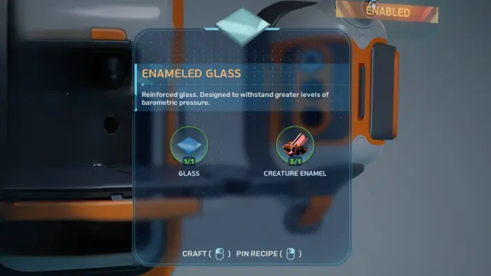 Enameled Glass