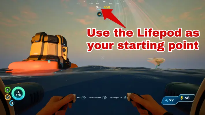 Lifepod Navigation