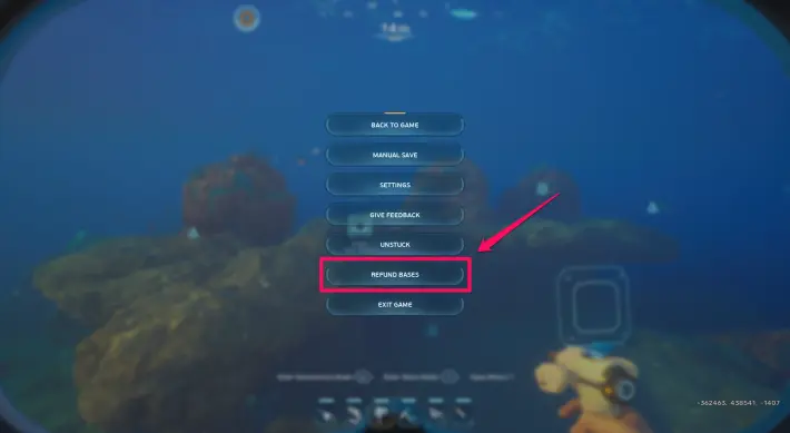 Pause Menu