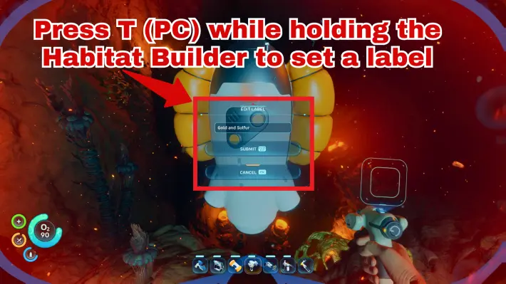 Set Beacon Label