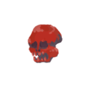 Slay the Spire 2 Red Skull relic - Ironclad rare